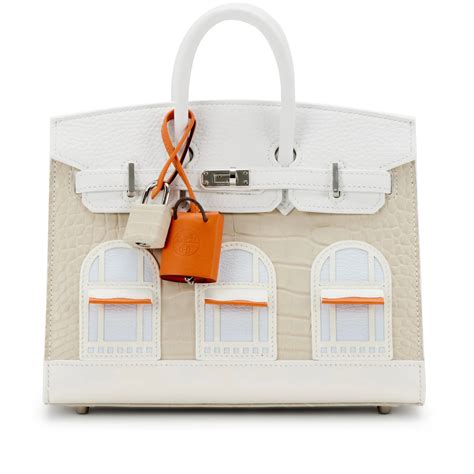 hermes birkin blanc|Hermes Birkin bag inside.